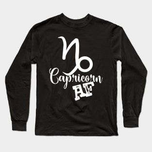 Capricorn AF Long Sleeve T-Shirt